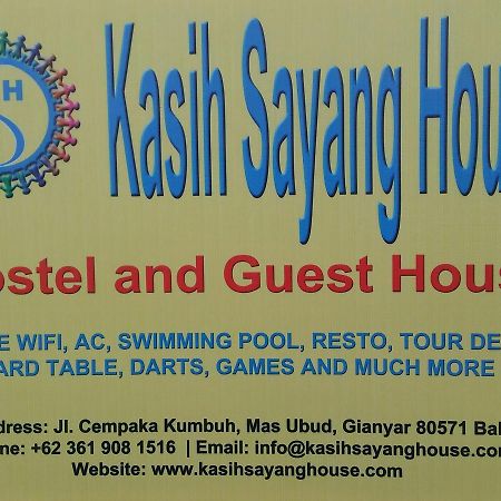 Kasih Sayang House Bed & Breakfast Ubud  Exterior photo