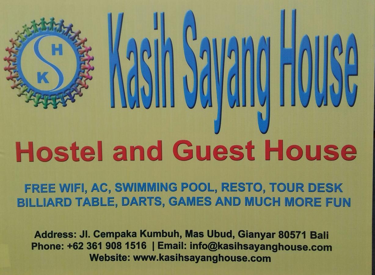 Kasih Sayang House Bed & Breakfast Ubud  Exterior photo